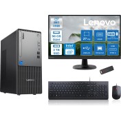 Resim Lenovo Thinkcentre Neo 50T Gen5 Intel Core I7 14700 96GB Ddr5 2tb SSD 27 Inç Monitör Freedos Intel UHD 770 Masaüstü Bilgisayar 2712UAS0GL00F29 + Zetta Flash Bellek 