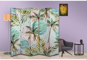 Resim Doğa Temalı Özel Tasarım Paravan Room Divider PRV1146, 180 x 180 