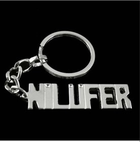 Resim Nilüfer İsimli Anahtarlık 