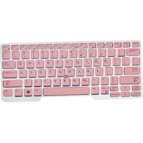 Resim Bestnify Dell Latitude E5480 E5490 Için Universal Silikon Klavye 14 "yeni Pembe (Yurt Dışından) 