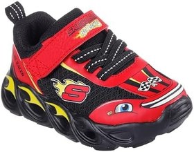 Resim Skechers THERMO-FLASH - WHEEL BUDDİES Erkek Çocuk Ps Kırmızı Işıklı Spor Ayakkabı 