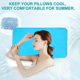Resim Yaz Serinletici Yastık Matı, Klasik Tarz, Tüm Mevsimler İçin Rahatlık, Makine Yıkanabilir, Kumaş, %100 Polyester, Çok Fonksiyonlu Boyun Desteği Yastığı, Elektrikli Olmayan veya Pil Gerektirmeyen, 180-200G/ - Ev Yatak Giyim için Gerekli 