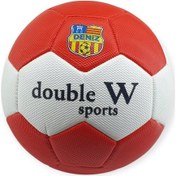 Resim Futbol Topu Dikişli 420 Gr No:5 - Fb-660-kırmızı Kırmızı 