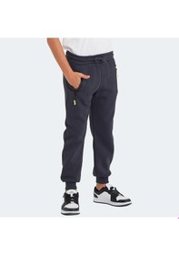 Resim Slazenger LAMIS Çocuk Fermuar Cepli Koyu Gri Eşofman Altı 