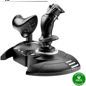 Resim T.flight Hotas One - Xbox Series X|s, Xbox One ve Pc Için Resmi Lisanslı Uçuş Simülasyonu Seti - Ayrılabilir Gaz Kolu ve Programlanabilir Düğmeli Joystick 