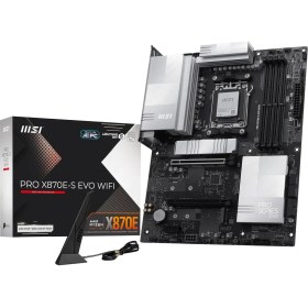 Resim Lidyada Maison Msı MB Pro X870E-S Evo Wıfı Am5 Ddr5 8200MHZ(OC) 3x M.2 USB 40GBPS Type-C Dp HDMI 5g Lan Wıfı 7 Rgb Atx 