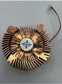 Resim VGA fan ekran kartı fanı ekran kartı soğutucu vida aralıkları 5.5 cm vga fan pin aralıkları 5.5 cm ekran kartı fanı 