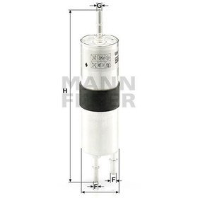 Resim MANN WK515 BENZİN FİLTRESİ BMW 1 BMW 3 BMW 5 BMW 6 BMW 7 BMW X1 B 