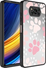 Resim Zore Xiaomi ile uyumlu Poco X3 Kılıf Aynalı Desenli Kamera Korumalı Parlak Zore Mirror Kapak Pati 