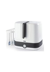 Resim Nuk Vario Express Buhar Sterilizatörü 6 Biberon Kapasiteli & Thermo 3ü1 Arada Biberon Isıtıcı 