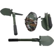 Resim Kuzgun Ticaret Mini Multifonksiyonel Askeri Katlanır Taşınabilir Kürek - Lisinya 