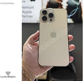 Resim Apple iPhone 14 Pro Max İkinci El YD | 128 GB | Altın 
