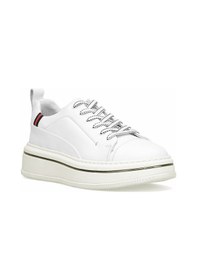 Resim Marcomen 152-21095 Erkek Hakiki Deri Casual Ayakkabı Beyaz Beyaz 