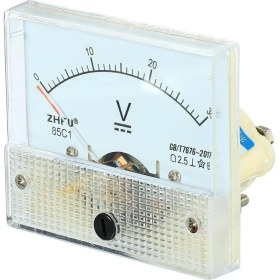 Resim Hatfon Voltmetre Analog 45X45 0-30V Dc IC-230A 
