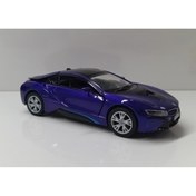 Resim Kinsmart Dianomi KİNSMART 1:32 ölçek BMW ı 8 çek bırak metal model 