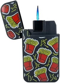 Resim Zengaz Cool Tasarım Jet Alev Çakmak - French Fries 