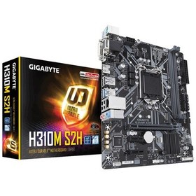 Resim Gigabyte H310M S2H Intel H310 2666 MHz DDR4 Soket 1151 mATX Anakart 