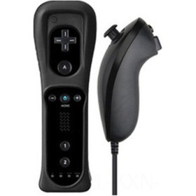 Resim Kosona Kablosuz Wii Oyun Kumandası - Taşınabilir Ve Pratik Siyah Wii Joystick 