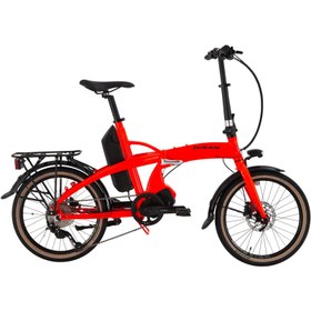 Resim Bisan E-Folding Strike Elektrikli Katlanır Bisiklet Shimano Motorlu 2026 - TURUNCU / STD 