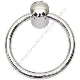 Resim Gürçayhırdavat Gürçay Halka Kulp 60Mm Krom (2 Adet) 