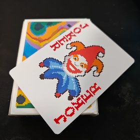 Resim 1 set 54'lük Palyaço Oyun Kartları. Standart oyun kartları, özel oyunlar, parti eğlencesi, blackjack ve mahjong için en iyi seçim 