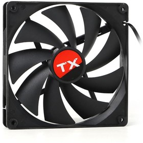 Resim TX 14cm Siyah Sessiz Kasa Fanı Ccf14bk 