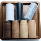 Resim 1 Rulo Su Geçirmez Kendinden Yapışkanlı PVC Ahşap Desenli Duvar Çıkartması - Kalınlaştırılmış Kenarlık Etiketi 10cm x 300cm (3.94"x118.11") Mutfak Arka Paneli, Banyo, Mobilya için - Çok Renk Seçenekleri, Yapıştır ve Soy Tasarım, Gerçekçi Ahşap Dokusu | Su Geçirmez Dekoratif Çıkartma 