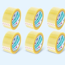 Resim Hype Store Nuga Şeffaf Koli Bandı - 45MM*100MT - 38 Mikron - Akrilik (6 Adet) 
