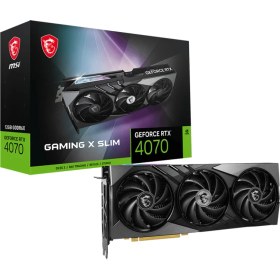 Resim MSI RTX 4070 TI Gaming X Slim 12G 192 Bit GDDR6X 12 GB Ekran Kartı 