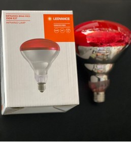 Resim OKYANUSAYD 250 WATT İNFRARED BR40 RED 250 W E27 ISITICILI FİZİK TEDAVİ AMPULÜ 
