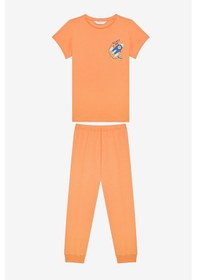 Resim Penti Erkek Çocuk Blast Off Pamuklu 2li Çok Renkli Pijama Takımı Çok Renkli 