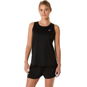 Resim Asics Core Tank Kadın Siyah Koşu Tişört 