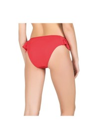 Resim Endeep Kadın Fırfırlı Kırmızı Bikini Altı 