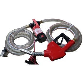 Resim 12 Volt Mazot Aktarma Pompası&5 Metre Telli Hortum&otomatik Akary 