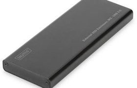 Resim DA-71111 Digitus M.2 SATA SSD için Harici Kutu, Bağlantı arayüzü USB 3.0, Alüminyum, vidalı montaj özelliği (M-SATA) 
