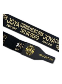 Resim Joya Legend Boks, Kick Boks ve Muay Thai Bandajı 5 Metre Siyah Altın - 500 cm 