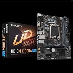Resim Gıgabyte H610m K Ddr4, 2xddr4, M.2, Hdmı, 12-13.14.nesil, Lga1700 Soket, Anakart 