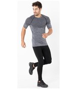 Resim Miofit Erkek Active Melange Kısa Kollu Dikişsiz Spor Tişört 