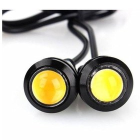 Resim Kartal Gözü Gündüz Farı Eagle Eye Led Beyaz 18Mm 2 Adet N11.43537 