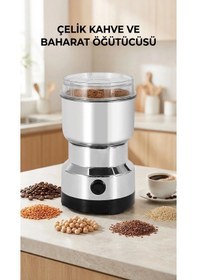 Resim Buğz Kahve Ve Baharat Öğütücü Makinesi 200w Kapasite Ev Kullanımı İçin Diğer 