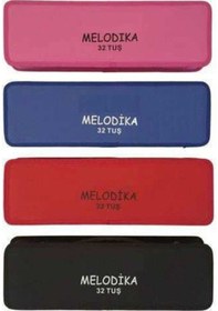 Resim Melodika 32 Tuşlu & 43 Çantalı Mavi Mavi 
