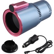 Resim Serfhyff 12V Dijital Ekran Sıcaklık Içecek Tutucu Mavi (Yurt Dışından) 