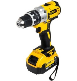 Resim Staxx Power XR5800 58V 8Ah Samsung Akülü Darbeli Şarjlı Vidalama Matkap + 30 Parça Set 