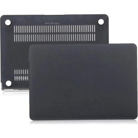 Resim Mena Rise MacBook Pro 15 Inç Kılıf A1707 A1990 Uyumlu – Mat Sert Hard Shell Tpu Kapak, Darbe ve Çizilme Koruma, Ince & Hafif Tasarım Siyah 