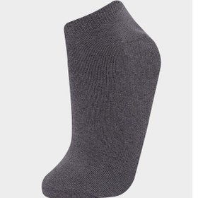 Resim Defacto Kadın 5li Pamuklu Patik Çorap F5633axnskr1 Çok Renkli 