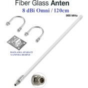 Resim Lora 8 Dbi Loratek Fiberglass Anten 