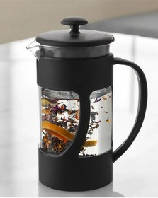 Resim French Press Bitki Çayı & Kahve Demliği 350 Ml Ölçek Kaşıklı Renkli 