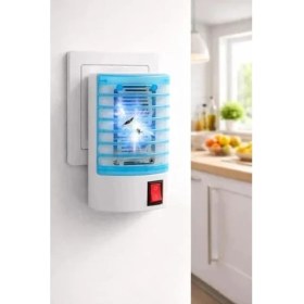 Resim Aesco Uv Işıklı Elektrikli Sinek Öldürücü, Sessiz Çalışma, Mavi 