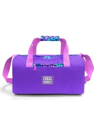 Resim Coral High Mor Leopar Desenli Spor Çantası 27532 