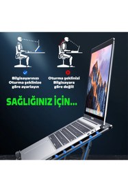 Resim Ally Mobile Ally Ayarlanabilir Taban Çift Fanlı Tablet Ve Laptop Soğutucu Stand Siyah 